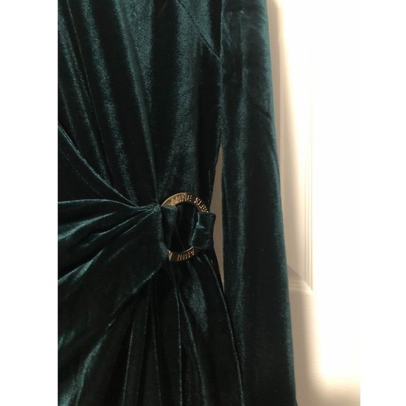 ANNE KLEIN Classic Wrap Dress With Buckle - Picture 5 of 6